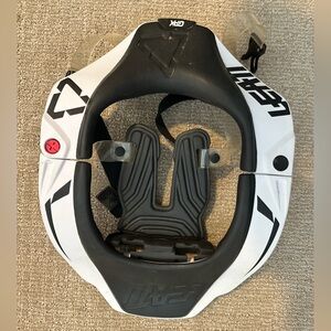 Leatt MX Black and White Neck Brace